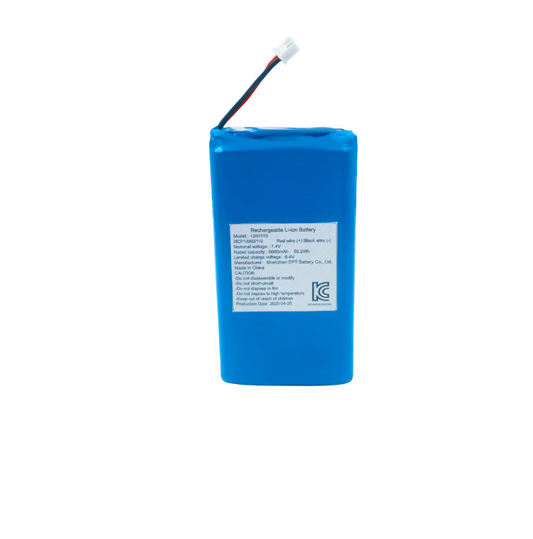 7.4V 1260110 8000mAh 坐灸仪可充电锂离子电池