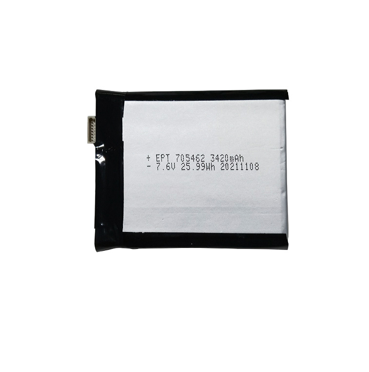 7.6V 705462 3420mAh 无线投影仪聚合物锂电池