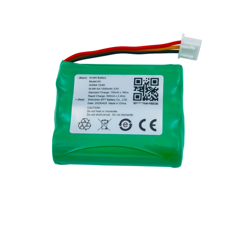 3.6V 1000mAh AA Coal Mine Backup Power NiMH Battery