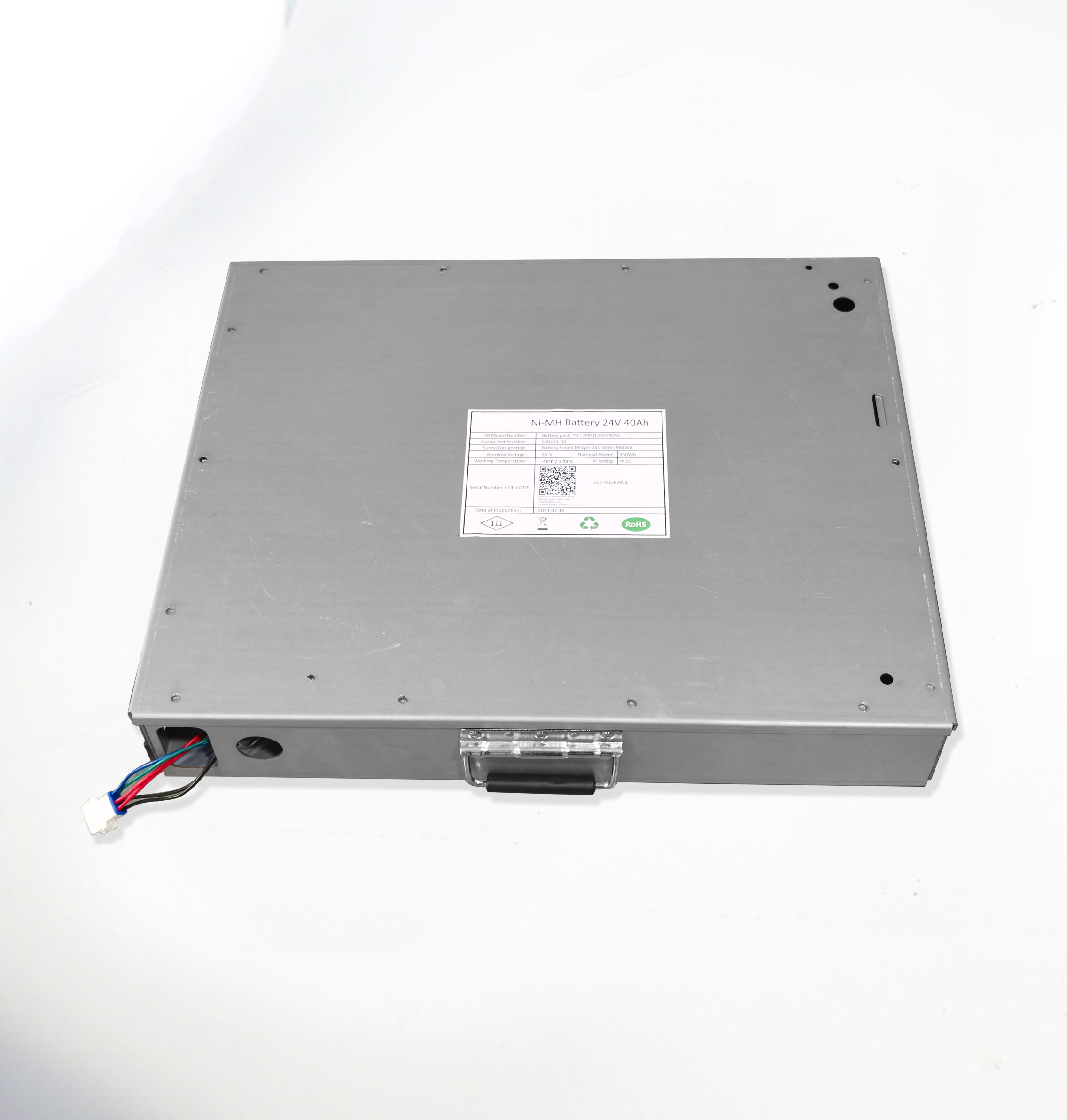 24V 40Ah F型太阳能路灯储能镍氢电池