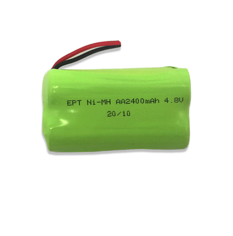 4.8V AA 2400mAh NiMH Battery for Emergency Light Backup Power