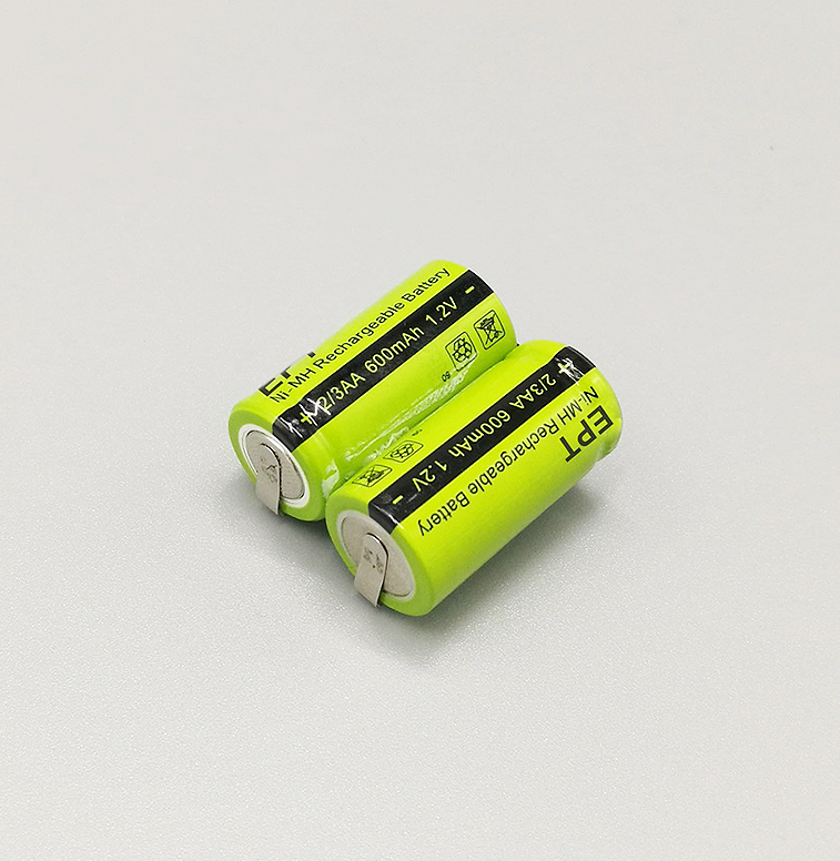 2.4V 600mAh 28AA电动剃须刀动力镍氢电池