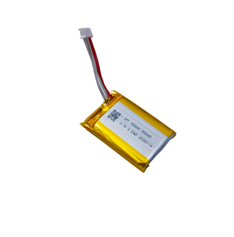 3.7V 703040 900mAh 儿童相机聚合物锂电池