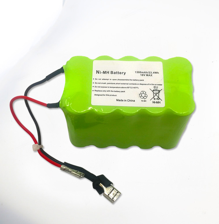 18V 1300mAh AA动力吸尘器镍氢电池