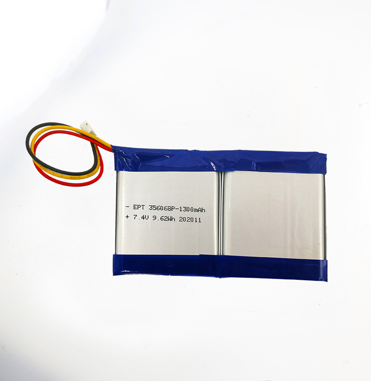 7.4V 704551 1300mAh 移动DVD聚合物锂电池