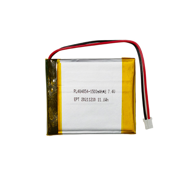 7.4V 484854 1500mAh 掌上打印机聚合物锂电池